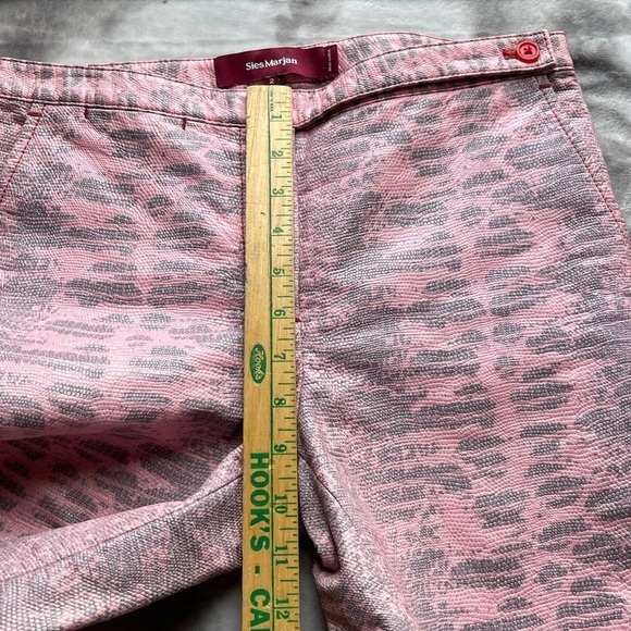 Sies Marjan pink reptile pants - Picture 8 of 12